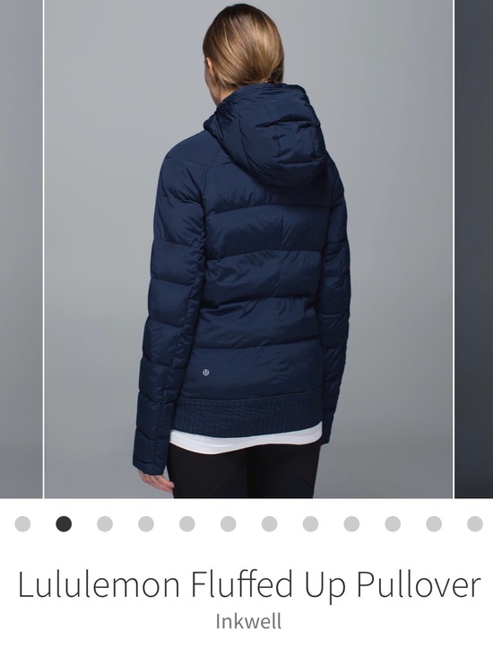 lululemon athletica Jackets & Blazers - Lululemon Fluffed Up Down Pullover Hooded Jacket